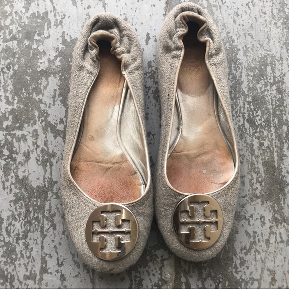 tory burch flats poshmark
